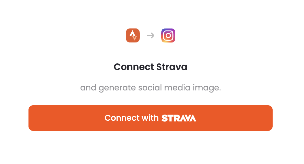Strava to Instagram template